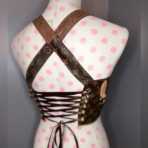 Custom Made Louis Vuitton Corset